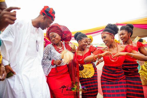 Idoma People of Biafra dancing together