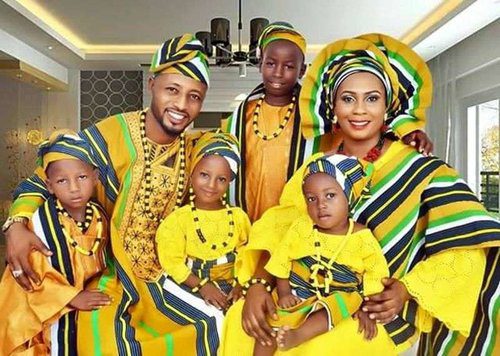 Igala People of Biafra in yellow outfit