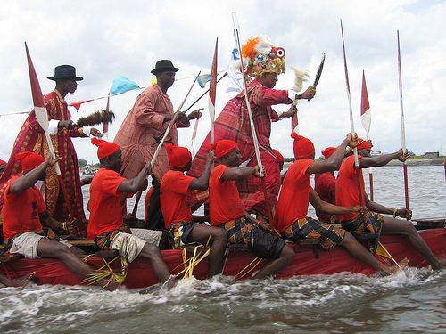Ijaw People of Biafra kayaking together